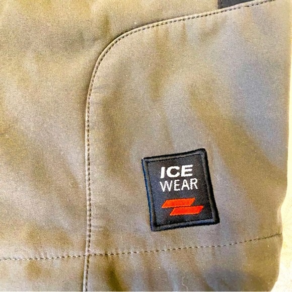 Ice Wear Iceland Softshell Water Repellant Hooded Jacket Gray Men Large - Picture 10 of 16